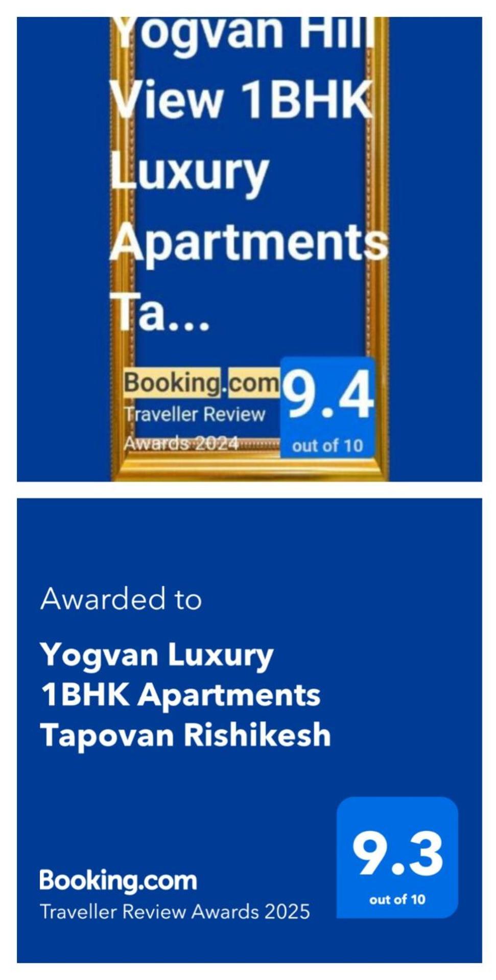Yogvan Luxury 1Bhk Apartments Tapovan ริชิเคช ภายนอก รูปภาพ